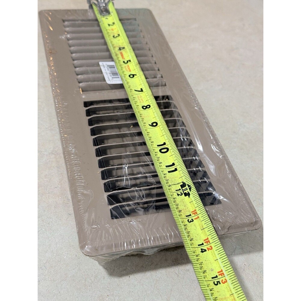 Lot #2 Hart & Cooley 4"x12" Brown Floor Registers Diffuser Air Vent New - Picture 8 of 9